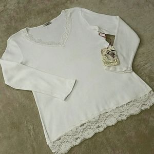 one world ribbed long tee